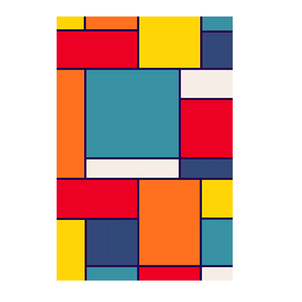 MONDRIJAN INSPIRACIJA