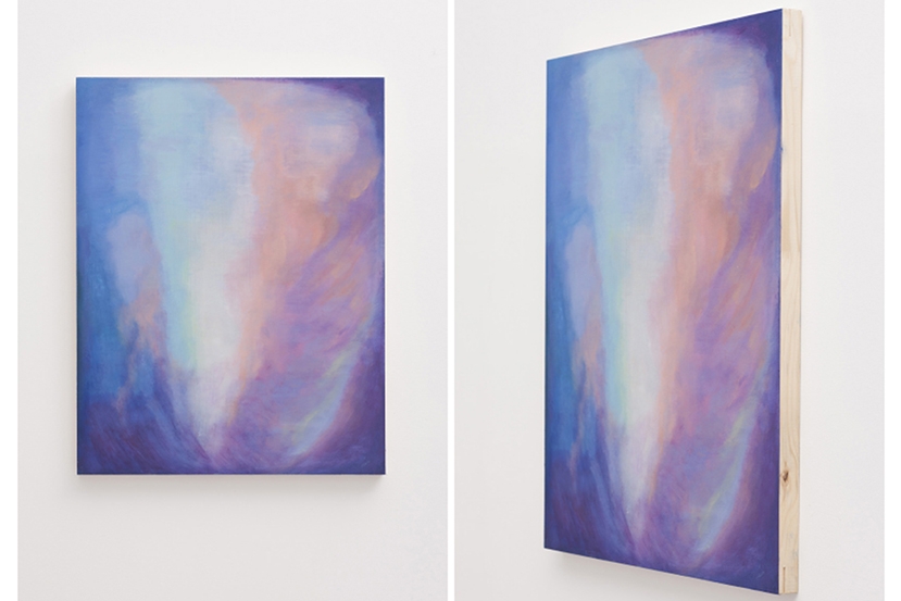 Soap Bubbles, Oil on aluminiumuljane boje na aluminijumu (eachpojednično) 56 x 72 cm, framed with wooduramljene na drvetu, 2016 (2)