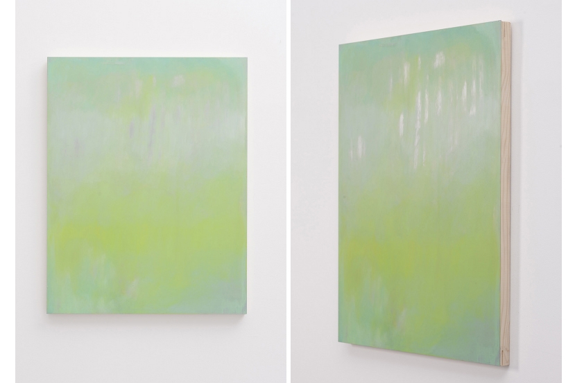 Soap Bubbles, Oil on aluminiumuljane boje na aluminijumu (eachpojednično) 56 x 72 cm, framed with wooduramljene na drvetu, 2016 (5)